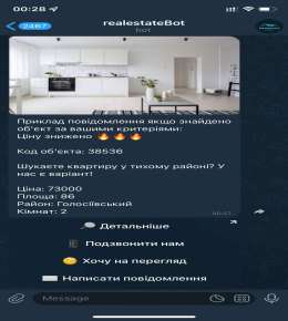  telegram bot for realestate, telegram bot for realestate
